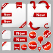 web design elements & labels web design elements & labels