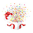 Open explore gift with fly stars Open explore gift with fly stars