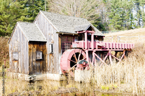 Photo: grist mill near Guilhall, Vermont, USA grist mill near Guilhall, Vermont, USA