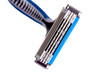 Shaving razor isolated on white background with clipping path