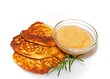 Kartoffelpuffer mit Apfelmus