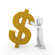 3d human dollar