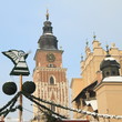 christmas decorations in Krakow, Poland christmas decorations in Krakow, Poland