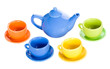 teapot and four cup set