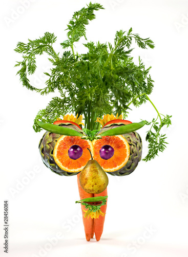 Photo: Carrot face Carrot face