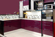 purple kitchen