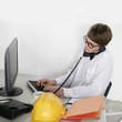 Architekt im Büro