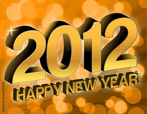 Vector: New Year 2012 New Year 2012