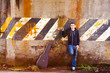 Guitarist Standing Outside Guitarist Standing Outside