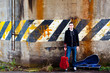 Guitarist Standing Outside Guitarist Standing Outside