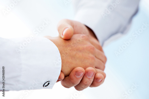 Photo: Making an agreement Making an agreement