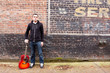 Guitarist Standing Outside Guitarist Standing Outside