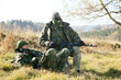 Photo: Soldiers in camouflage Soldiers in camouflage