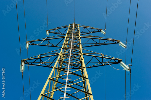 Photo: Electricity Pylon and Power Lines Electricity Pylon and Power Lines