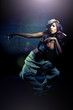 young nice girl dancing modern dances young nice girl dancing modern dances