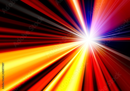 Illustration: Light burst Light burst