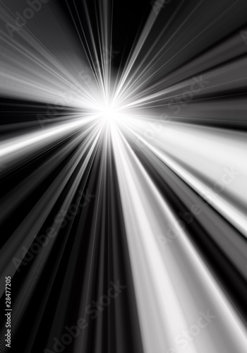 Illustration: Abstract light beam Abstract light beam