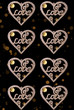 love heart decoration/background