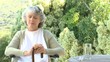 Video: Old woman watching her pills Old woman watching her pills