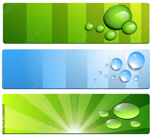 Vektor: Banners vector set. Banners vector set.