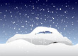 Car in snow