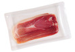 Prosciutto packaging. Isolated Prosciutto packaging. Isolated