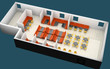kafe sketch 3d rendering