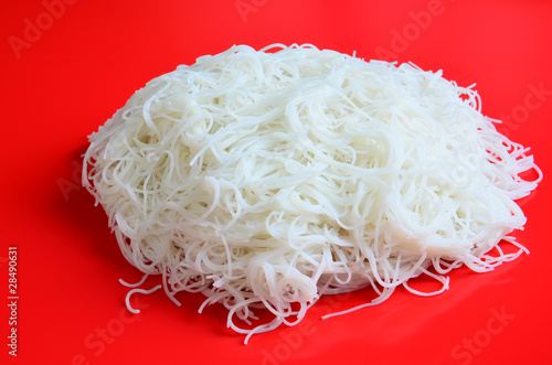 Photo: Rice vermicelli - boiled Rice vermicelli - boiled