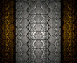Silver sheet onThai brass pattern texture Silver sheet onThai brass pattern texture
