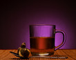 One glass tea