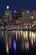 SydneyÂ´s Darling Harbor at night