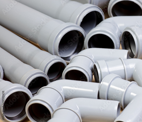 Photo: Sewer pipes Sewer pipes