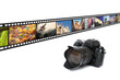 Macchina fotografica e fotogrammi