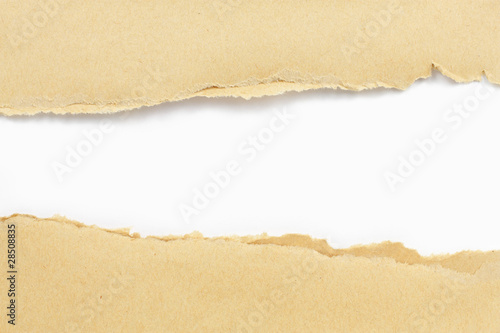 Photo: Brown Paper torn Brown Paper torn