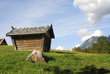 Barn in the alps