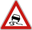 Achtung Schleudergefahr