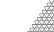 Illustration: Silver Love Hearts on White Silver Love Hearts on White