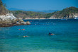 Snorkeling at La Esperanza beach in Huatulco, Oaxaca, Mexico