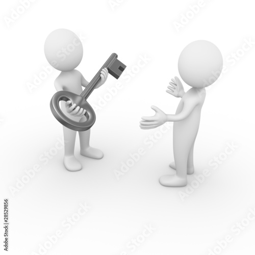 Illustration: Key donation Key donation