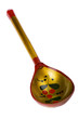 painted wood spoon macro painted wood spoon macro