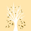Falling leaves illustration