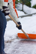 Schnee schieben