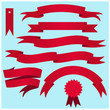 Vektor: Red Design Banner Red Design Banner