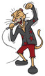 rock star lion