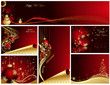 Merry Christmas and Happy New Year. Vector illustration.