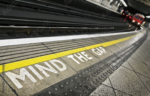 Photo: MIND THE GAP MIND THE GAP