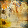 messy artistic background in grunge style