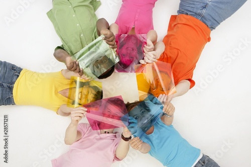 Photo: A Group Of Teens A Group Of Teens