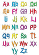 cartoon alphabet