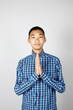 Sawasdee, A chinese boy paying respect